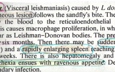 Yes it’s.. A Summary of leishmaniasis based on Oxford Handbook!